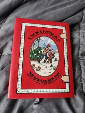 Vintage Christmas Memories Photo Album Book